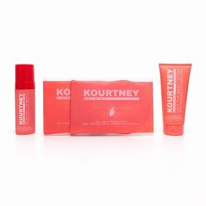 ✨ KOURTNEY Self-Tan Essentials Set | Mousse + Body Lotion + 2 Mitts ✨